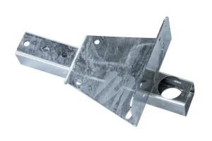 Sakabes pamatne ar atbalsta riteņa atveri Ø13mm