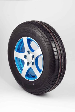 Vieglmetāla disks, zils, 185 R14C 104N 5x112 M+S