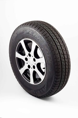 Vieglmetāla disks, melns, 165/80 R13C 96N 5x112