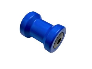 Ķīļa veltnis 120mm zils