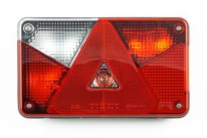 Aizmugurējais lukturis Aspöck Multipoint V 5pin pa kreisi