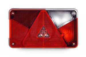 Aizmugurējais lukturis Aspöck Multipoint V 5pin pa labi