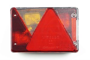 Aizmugurējais lukturis Aspöck Multipoint 4 (pa kreisi)