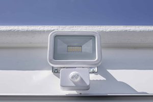 LED projektors ar kustības sensoru, balts 10W