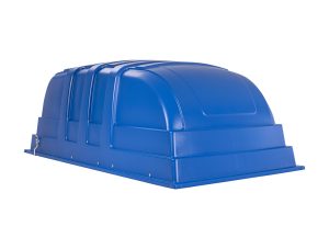 Plastmasas vāciņš CP350, h=100cm, zils