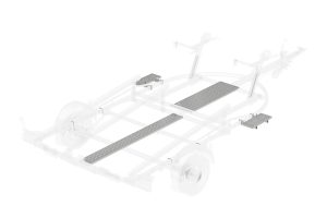 Eju komplekts 2-JH (2110mm + 400mm + 2x500mm)