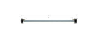 Ass 1500 kg A=1520 C=1890 (TP300), 5 x 112