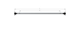 Ass 750 kg A=1155/1195 C=1660, 4 x 100