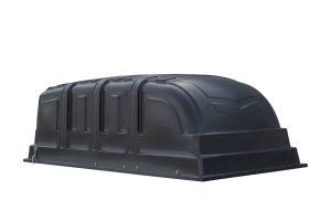 Plastmasas vāciņš CP365-LHE, h=100cm, platums 150cm, melns