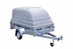 Kravas piekabe CS300-LH ar plastmasas vāku