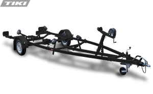 BP1500-RBA SE DUPLEX laivas piekabe ar paceļamiem LED aizmugurējiem lukturiem